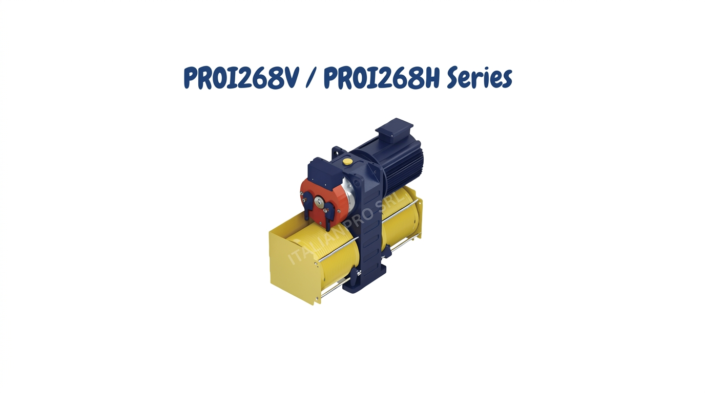 ItalianPro Gearless Machines PROI268V / PROI268H Series