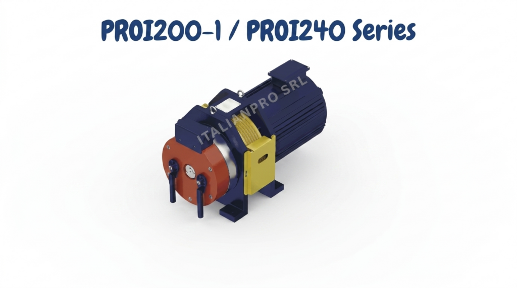 ItalianPro Gearless Machines PROI200-1 / PROI240 SERIES