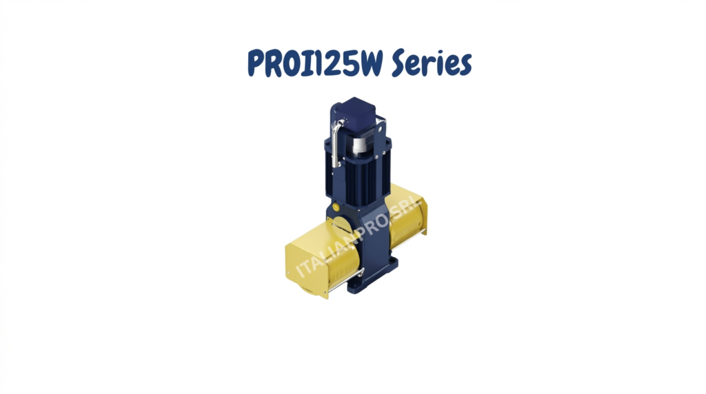 ItalianPro Gearless Machines PROI125W Series