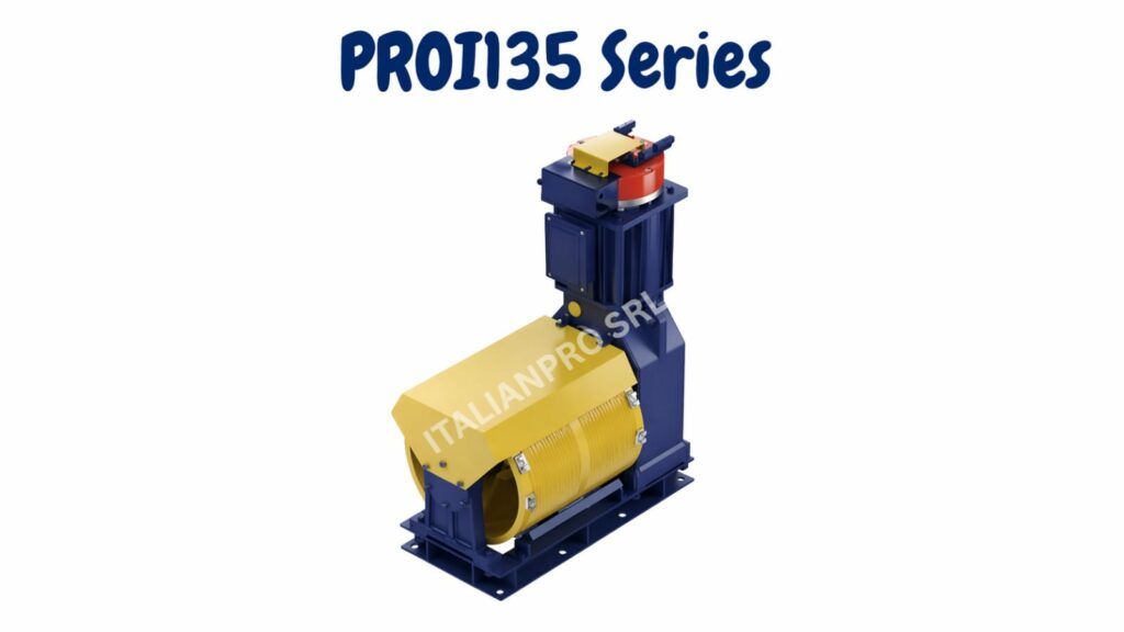 ItalianPro Gearless Machines PROI135 SERIES